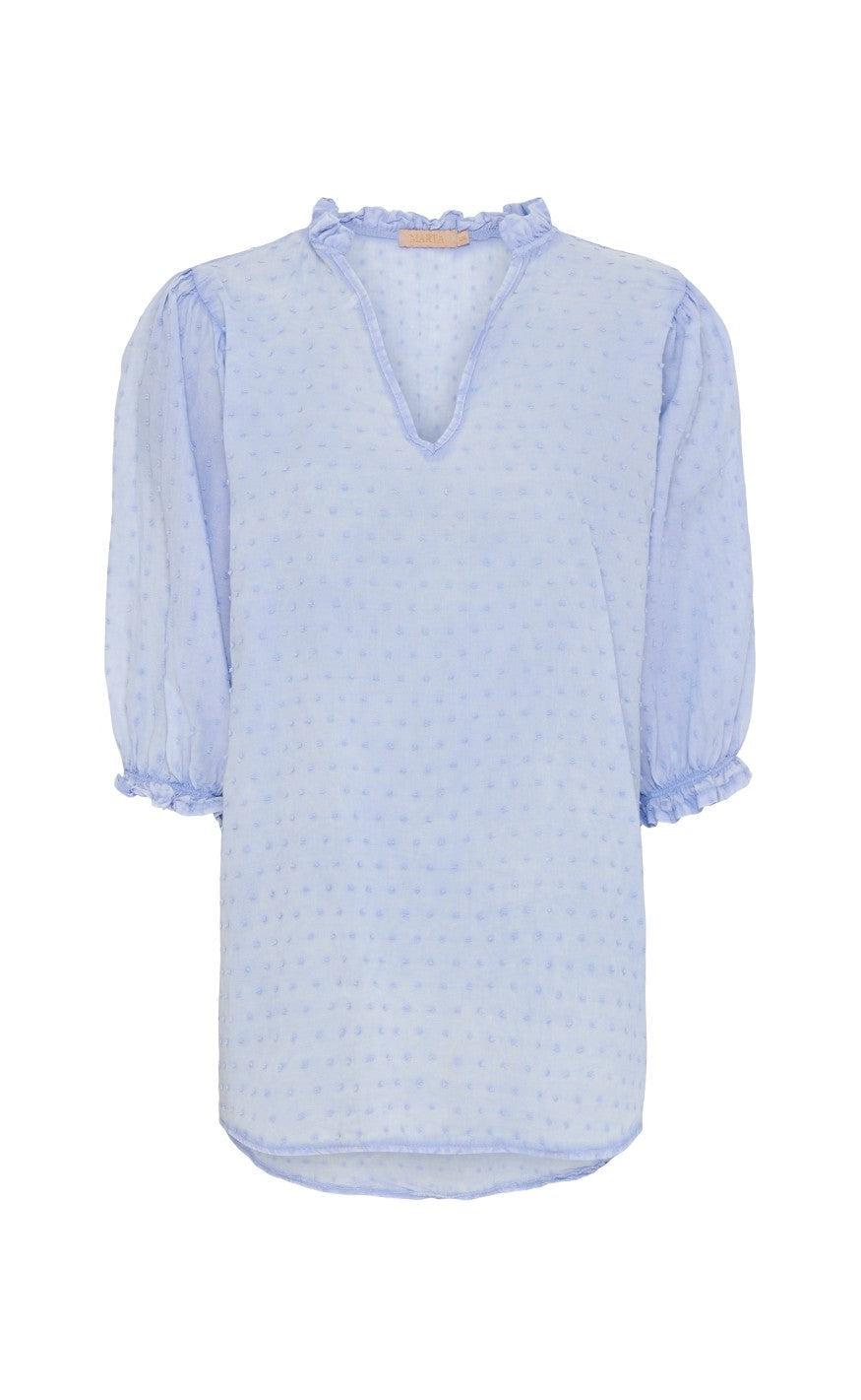 Marta Du Chateau Bluse 1471 Sky Blue