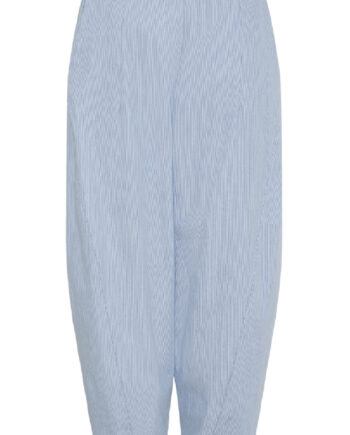 Marta Du Chateau Bukser Fausta Light Blue Stripe