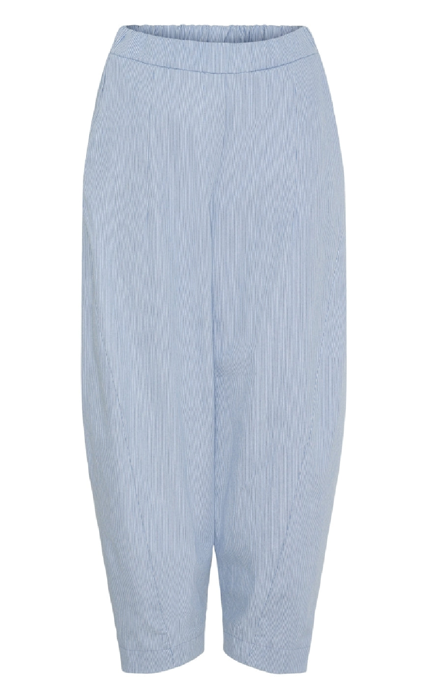 Marta Du Chateau Bukser Fausta Light Blue Stripe