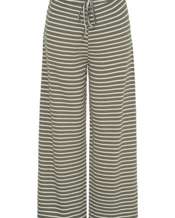 Marta Du Chateau Bukser Mireya White Military Stripe