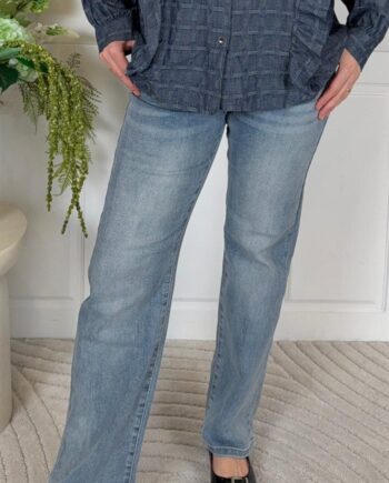 Marta Du Chateau Bukser Sidonie Blue Denim