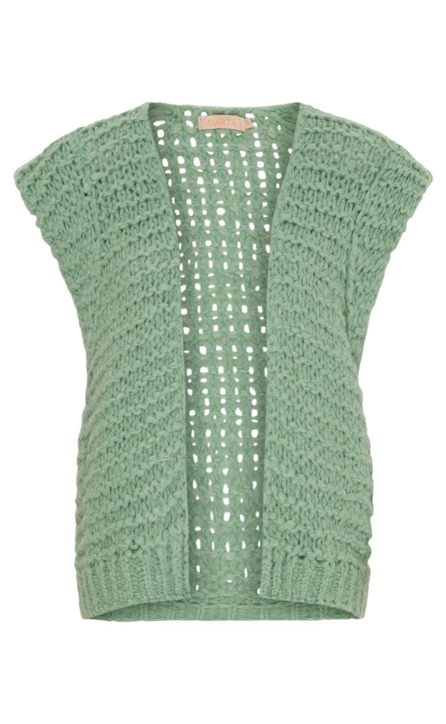 Marta Du Chateau Cardigan 410 Aqua