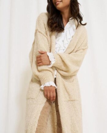 Marta Du Chateau Cardigan Vega Beige