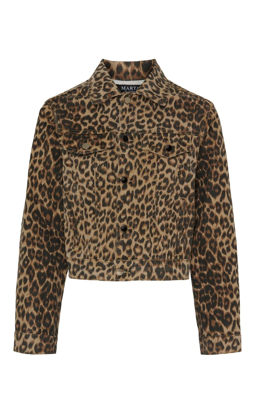 Marta Du Chateau Jakke Adna Denim Leo