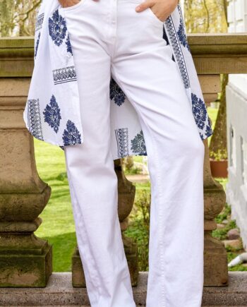 Marta Du Chateau Jeans Alvina White