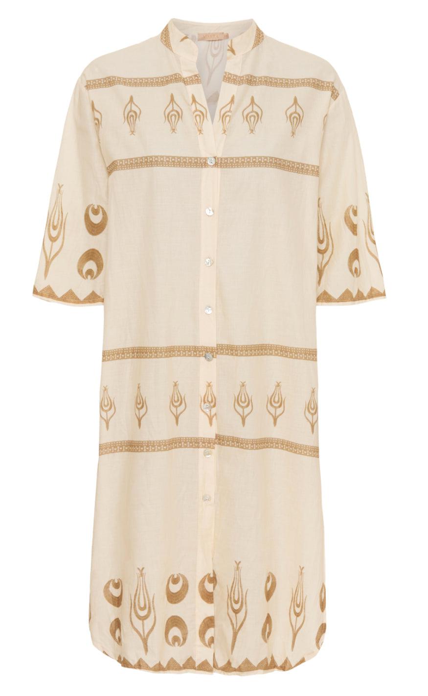 Marta Du Chateau Kjole 28464 Beige