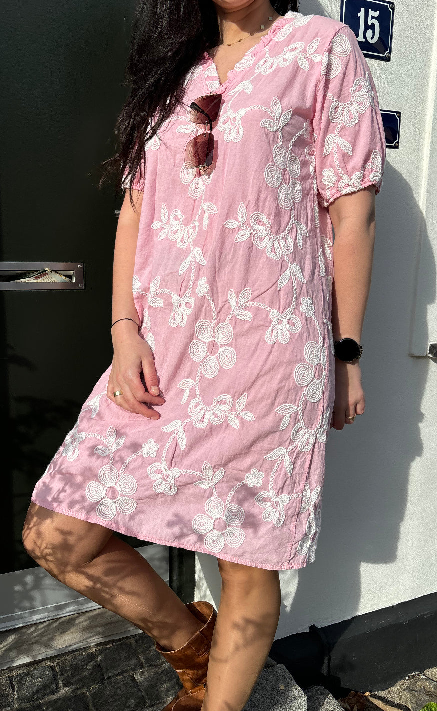 Marta Du Chateau Kjole Daniela Pink