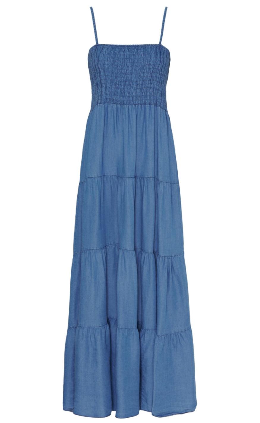 Marta Du Chateau Kjole Eleonora Medium Blue