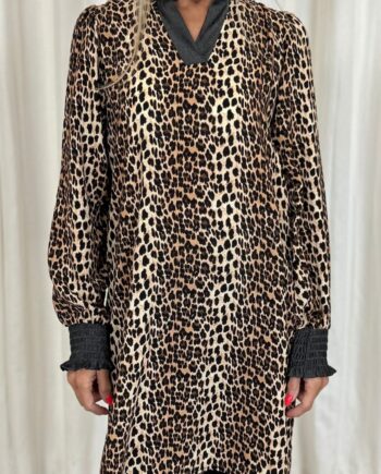 Marta Du Chateau Kjole Therese Dress Leo Black