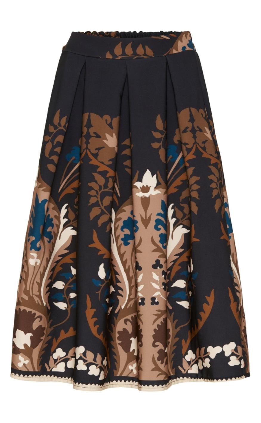 Marta Du Chateau Nederdel 4911 Black Flower
