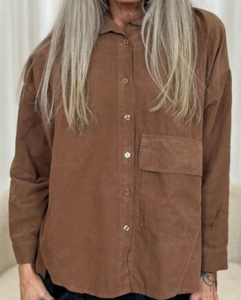 Marta Du Chateau Skjorte Giselle Dark Camel