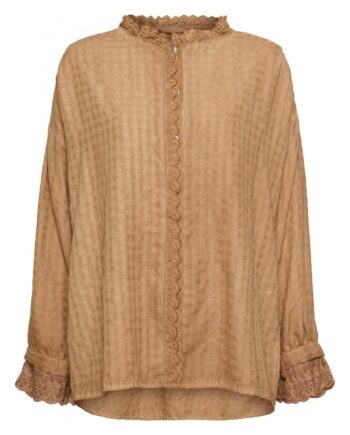 Marta Du Chateau Tunika   Bluse 4878 Cuoio Washed