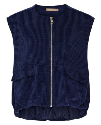 Marta Du Chateau Vest Freya Bluenavy