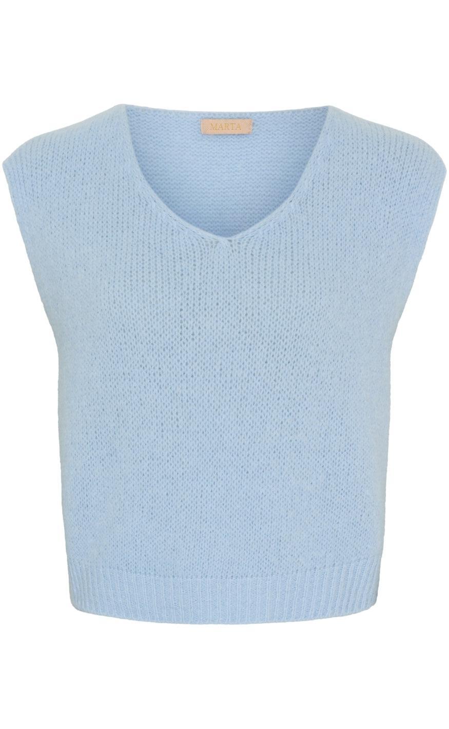 Marta Du Chateau Vest Marlene Sky