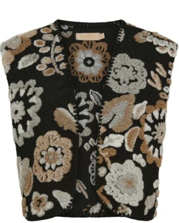 Marta Du Chateau Vest Pilar Black