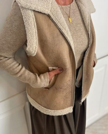 Marta Du Chateau Vest Valley Beige