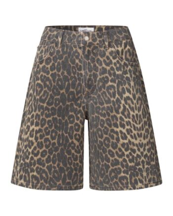 Mbym Shorts Talina-  Leopard Mist