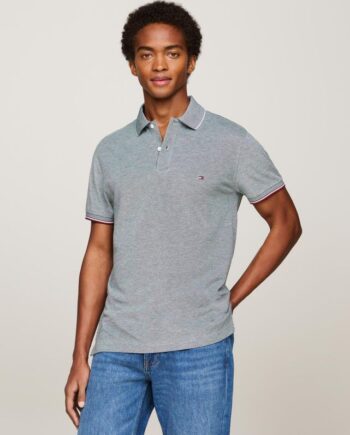 Mouline Oxford Tipping Slim Polo