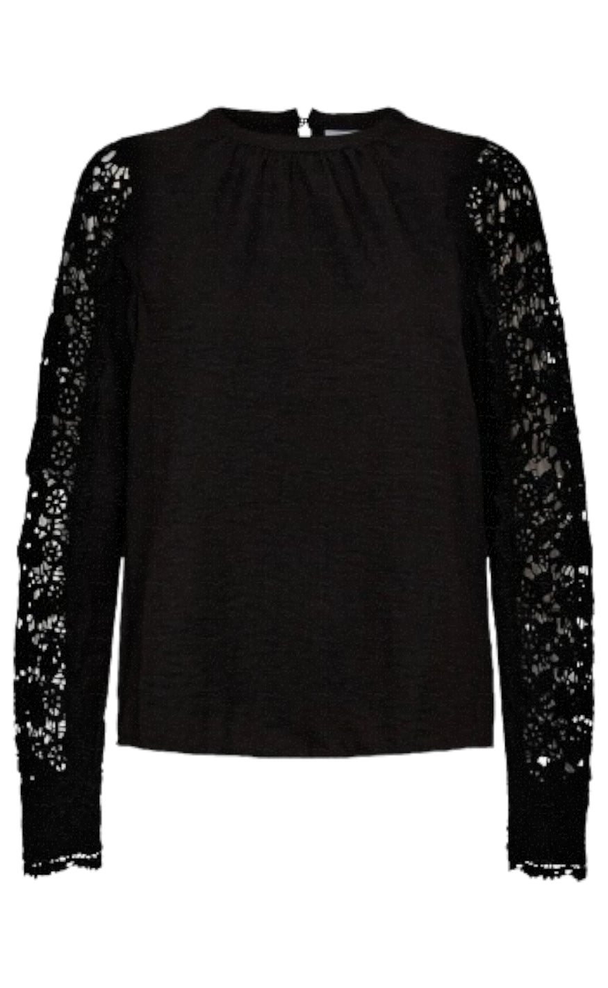 Moves Bluse Mailu Black