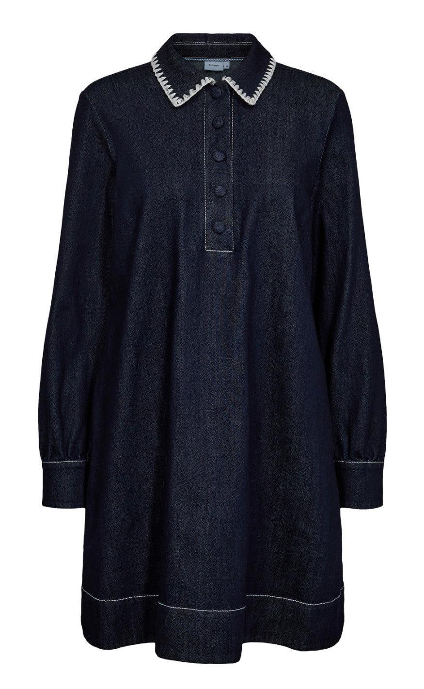 Nümph Kjole Haven Dark Blue Denim