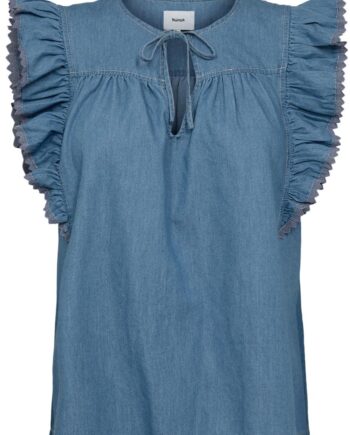 Nümph Top Dylan Medium Blue Denim
