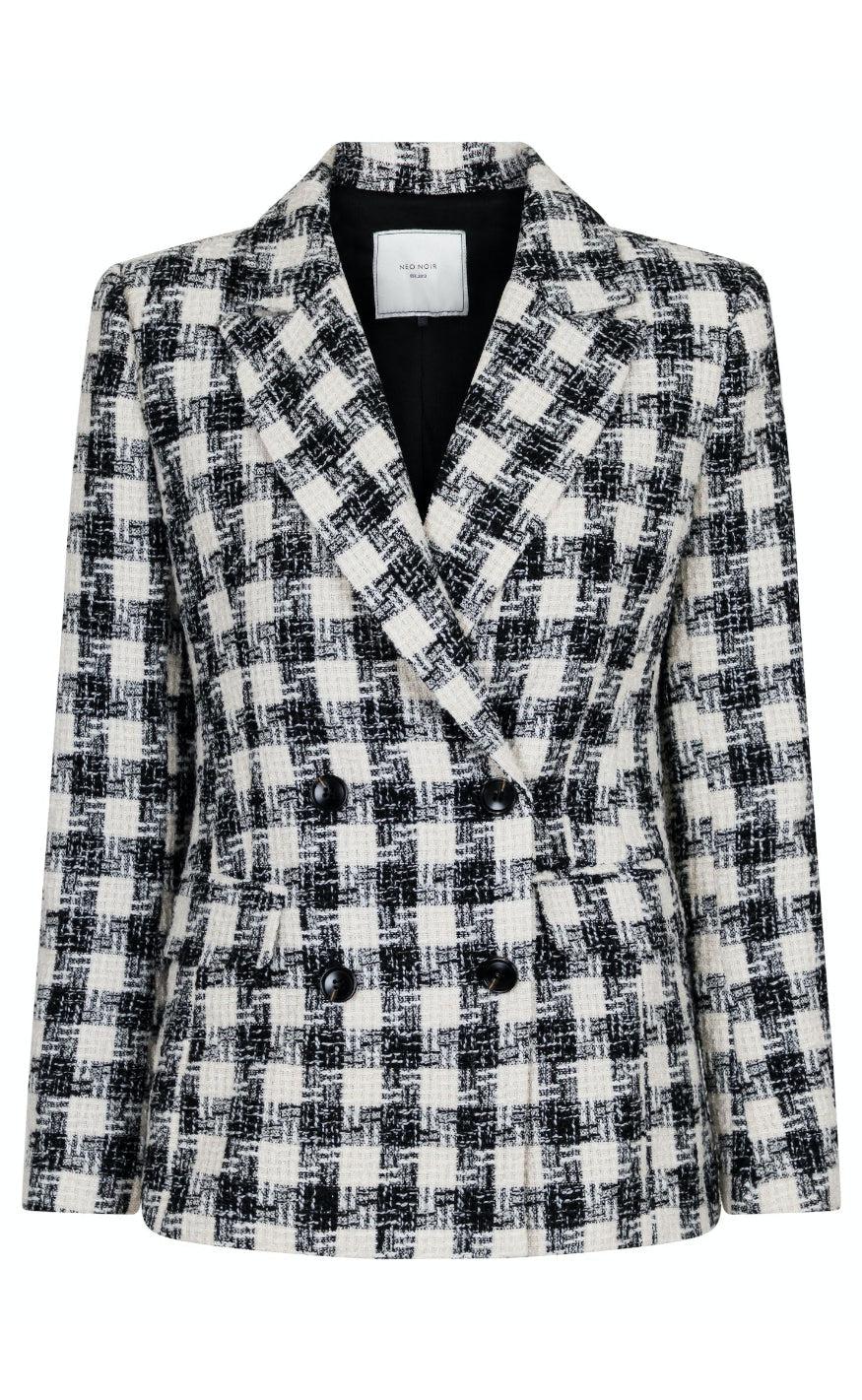 Neo Noir Blazer Vivi Black White