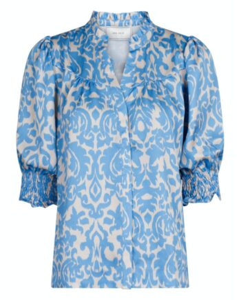 Neo Noir Bluse Diana Light Blue