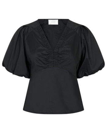 Neo Noir Bluse Irina Poplin Black