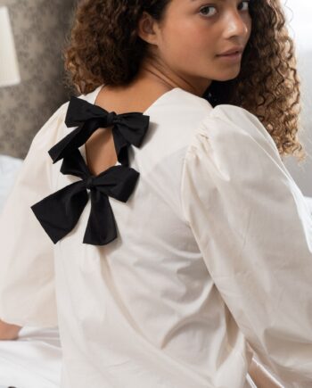 Neo Noir Bluse Lorraine Ivory