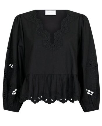 Neo Noir Bluse Maja Black