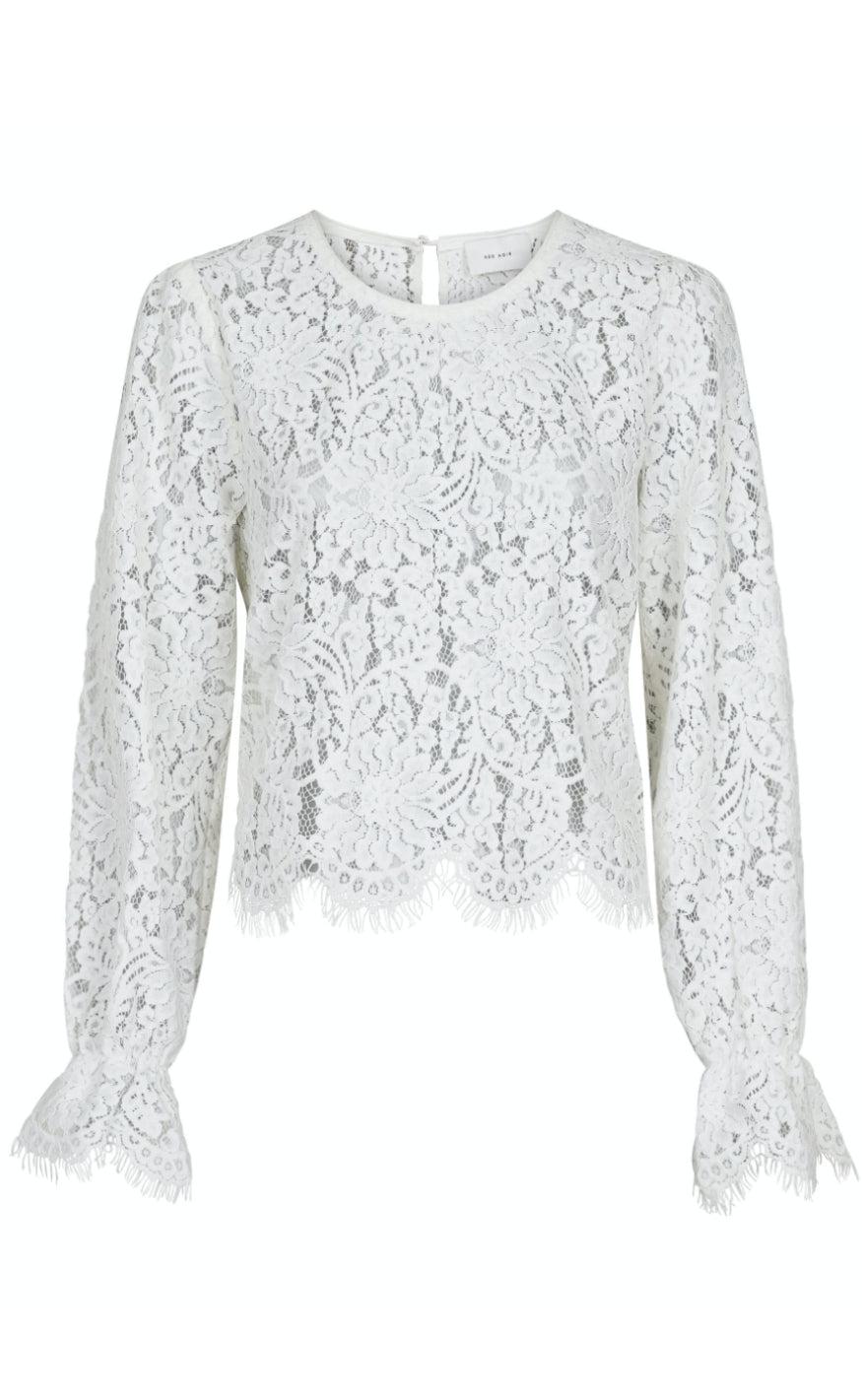 Neo Noir Bluse Manuela Creme