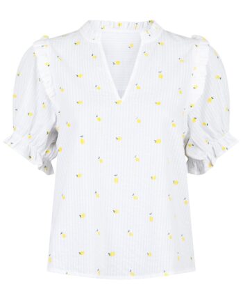 Neo Noir Bluse Rosalie Lemon Drop