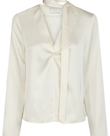 Neo Noir Bluse Susanna Heavy Sateen Pearl
