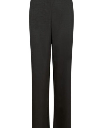 Neo Noir Bukser Debra Heavy Sateen Black