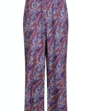 Neo Noir Bukser Kuli Paisley Dream Dusty Blue