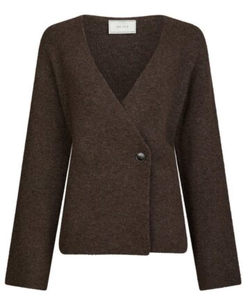 Neo Noir Cardigan Marie Louise Brown Melange