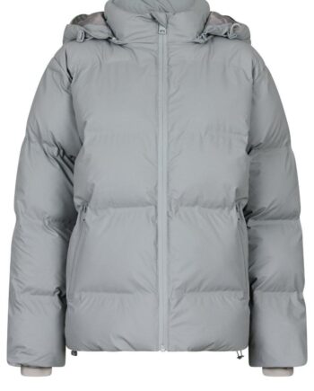 Neo Noir Jakke Fox Puffer Light Grey