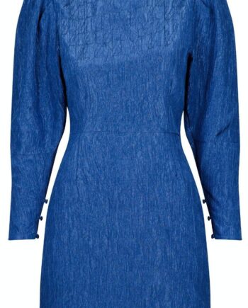 Neo Noir Kjole Anne Structure Blue