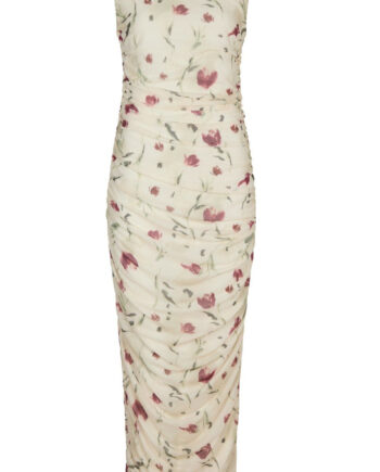 Neo Noir Kjole Corilina Artist Mesh Creme