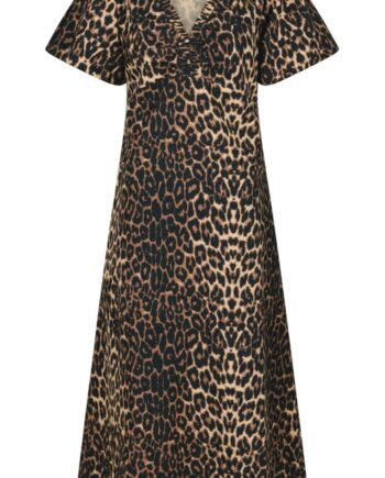 Neo Noir Kjole Illana Leopard