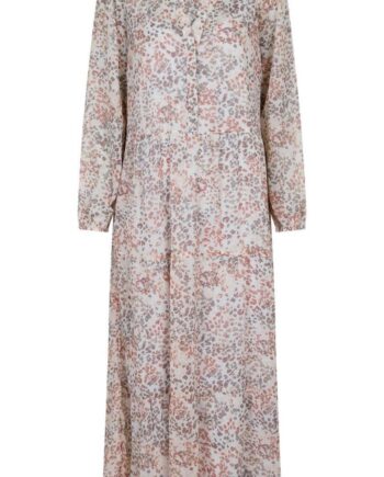 Neo Noir Kjole Nobis Faded Leo Off White