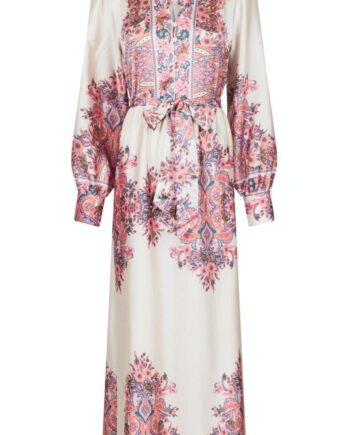Neo Noir Kjole Nova Paisley Light Pink