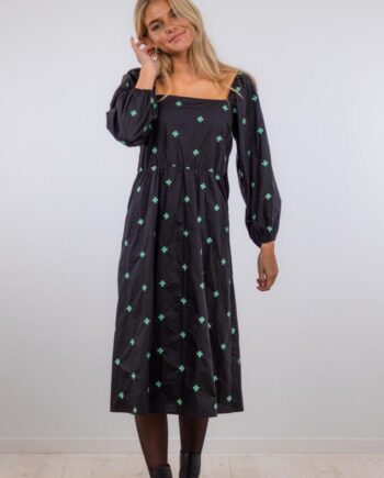 Neo Noir Kjole Rosa Clower Green