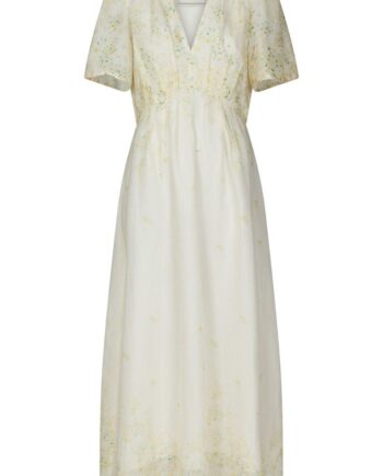 Neo Noir Kjole Serna Gardenia Light Yellow