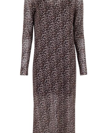 Neo Noir Kjole Vogue Leopard