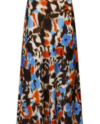 Neo Noir Nederdel Bovary Blurry Batik Mocca