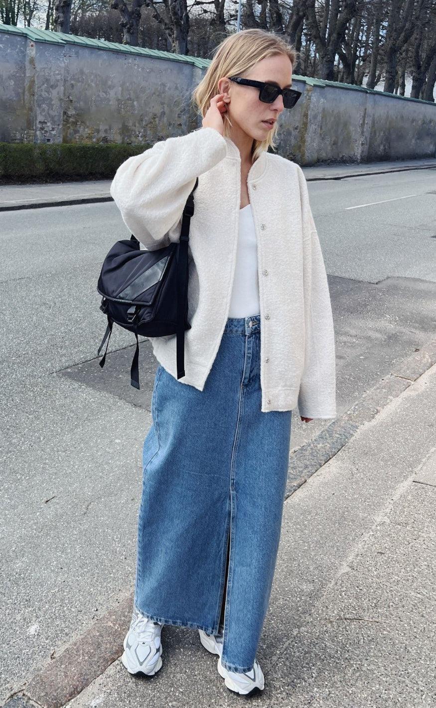 Neo Noir Nederdel Frankie Vintage Blue