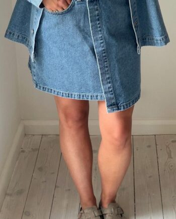 Neo Noir Nederdel Kendra Vintage Blue