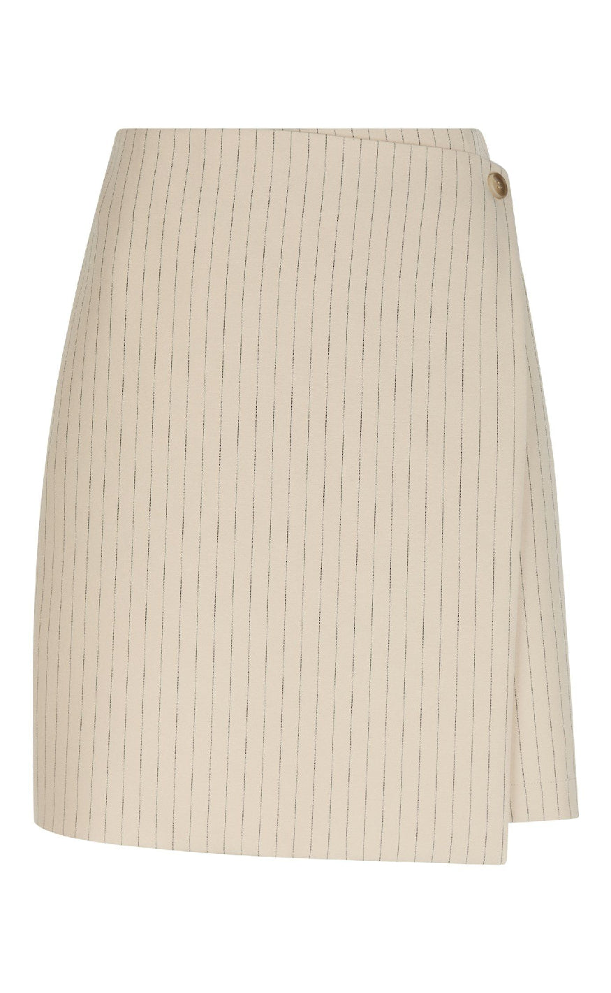 Neo Noir Nederdel Petrani Pinstriped Sand