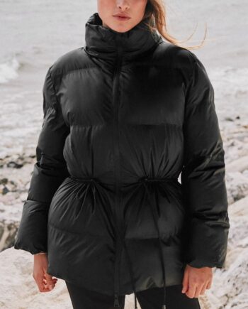 Neo Noir Puffer Jakke Mayra Black